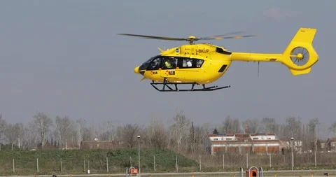 Rescue helicopter Stock Footage 126317393