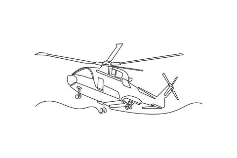 Rescue helicopter hovering mid-air. Emergency chopper for winch rescues Stock Illustration