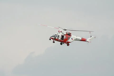 Rescue helicopter Stock Photos
