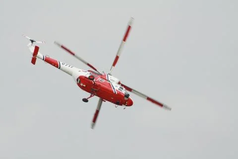 Rescue helicopter Foto stock