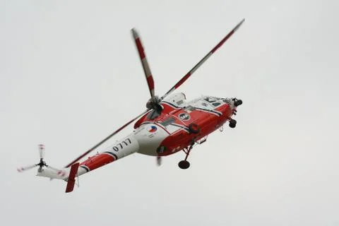 Rescue helicopter Stock Photos