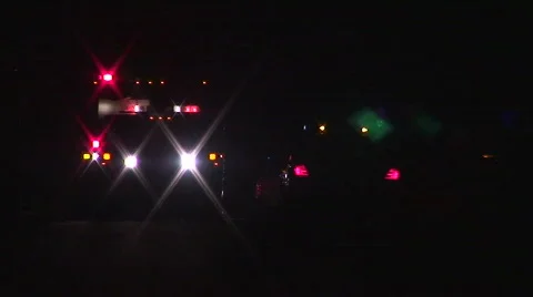 Rescue lights Stock Footage 147434