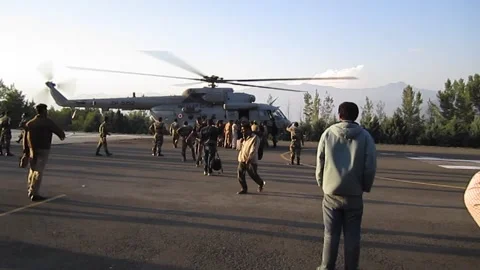 Rescue Operation in Srinagar,2014 Stock Footage 139350074