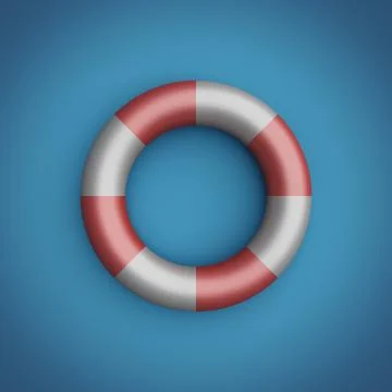 Rescue Ring Stock Illustration