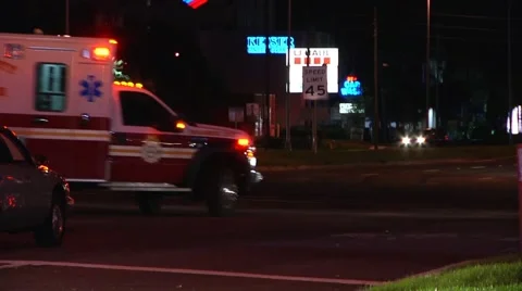 Rescue running emergency Stock Footage 937120