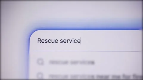 Rescue service - browser search query Stock-Footage 311858267