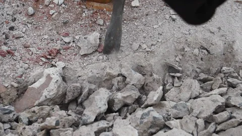 Rescue team over the rubbles Stock Footage 248238030