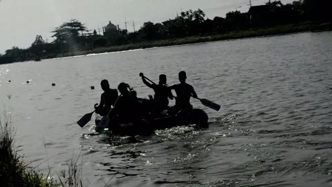 The rescue team is in training Video stock 236813430