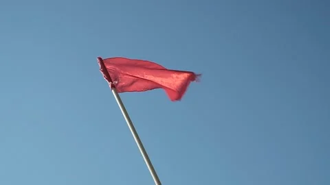 Rescue tower by the sea Stock Footage 137197448