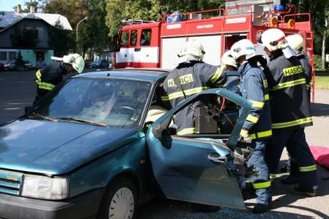 Rescue worker Stock Photos