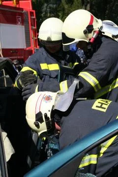 Rescue worker Stock Photos