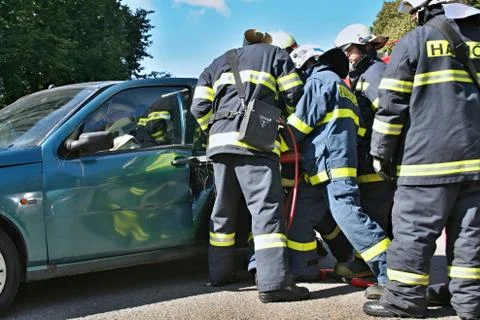 Rescue worker Stock Photos