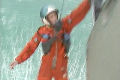 Rescuer Stock Footage 1038706