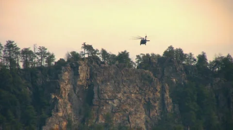 Rescuing hiker 002 Stock Footage 1106533