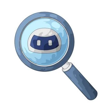 Research agent illustration Stock Illustration