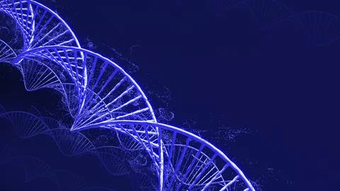 Research and development of DNA structure and genetic modification in scien.. Stock Photos