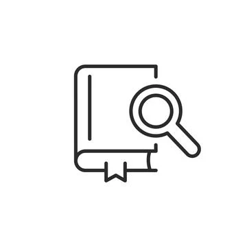 Research Book Icon Stock Illustration