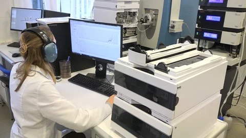 Research Center Stock Footage 98543680