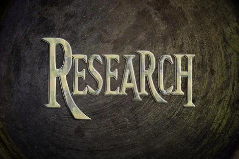 Research concept Stock Illustration