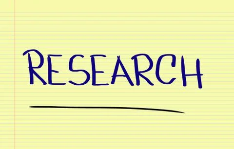 Research Concept Illustrazione stock