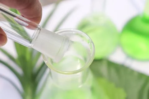 Research for the environment Stockfoto's