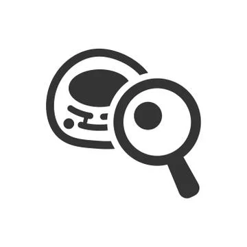 Research Human Cell Icon Illustrazione stock