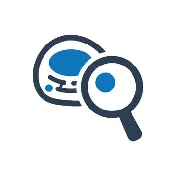 Research Human Cell Icon Illustrazione stock
