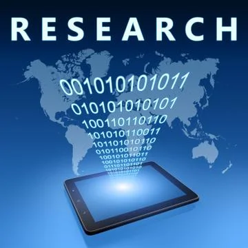 Research Stock Illustration