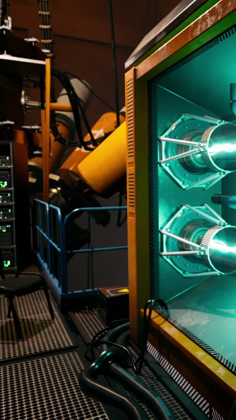 Research lab displays high tech equipment designed for advanced projects Stock Footage 339772170