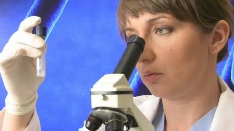 Research in laboratory III Video stock 559889
