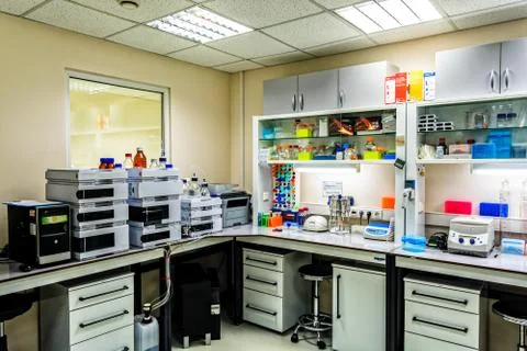 Research laboratory. Stock Photos