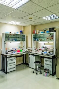 Research laboratory. Stock Photos