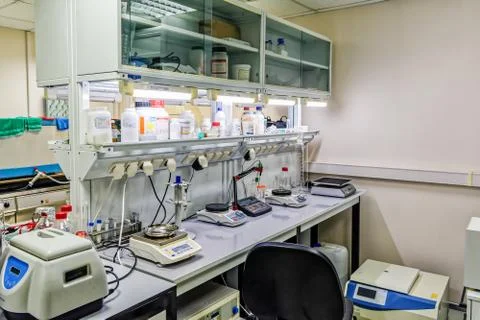 Research laboratory. Stock Photos