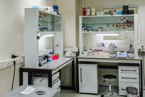 Research laboratory. Stock Photos