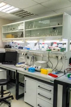 Research laboratory. Stock Photos