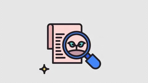 Research Leaf Animated Icon. Alpha Channel 4K Resolution Stock Footage 289721607