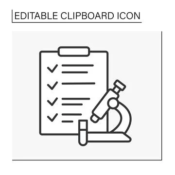 Research line icon イラスト素材