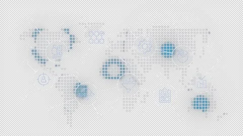 Research methodology animated banner with line icons Stock Footage 333758317