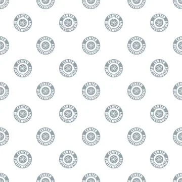 Research molecule pattern vector seamless Stock Illustration