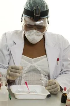Research science Stock Photos