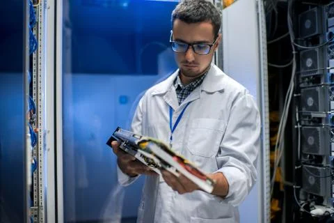 Research Scientist in Data Center Foto stock