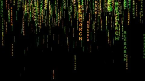 Research on the web concept Stock-Illustration