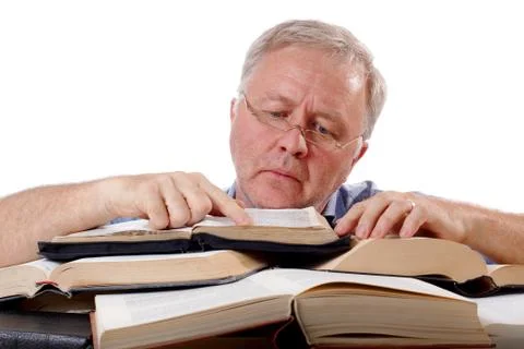 Research work Stock Photos