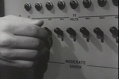 Researcher explain the instruction to learner in the laboratory - 1962 Stock Footage 97923628