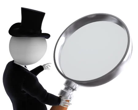 Researcher Stock Illustration