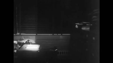 Researchers at Zenith problem solve in the Research Department in 1955. Video stock 157262881