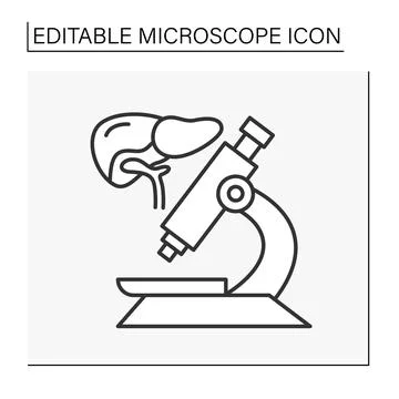 Researching line icon イラスト素材