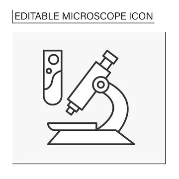 Researching line icon イラスト素材