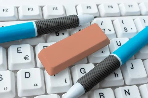 Researching Software Development Solutions, Typing Advance Program Codes 스톡 사진