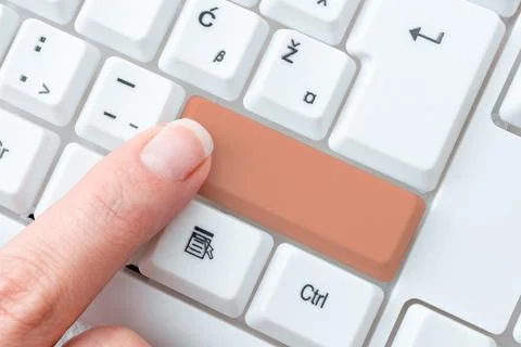 Researching Software Development Solutions, Typing Advance Program Codes 스톡 사진